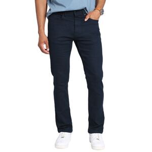 Jachs New York Navy Straight Fit Stretch Traveler 5 Pocket Pant 34x30